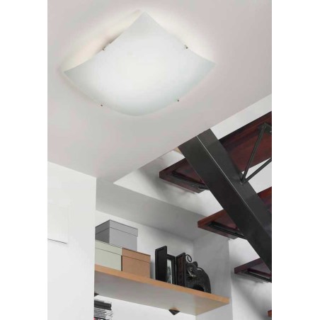 Plafón Nomi S 40x40 LED 3xE27