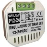 REGULADOR A PULSADOR TIRA LED 12V/24V 8A MAX P12-24