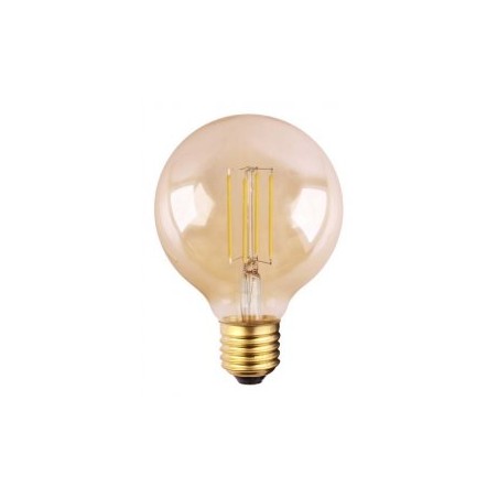 BOMBILLA LED VINTAGE AMBAR G95 E27 6.5W 2200K