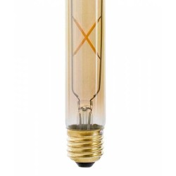 BOMBILLA LED VINTAGE AMBAR T30 30cm E27 7W 660LM 2400K