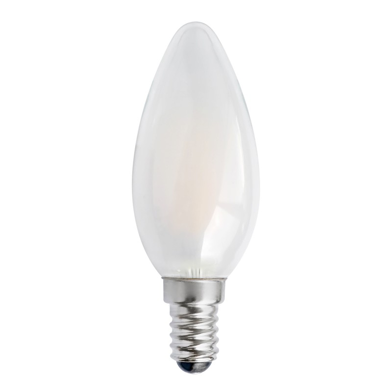 BOMBILLA LED E14 VELA OPAL 4000K 4W 485Lm