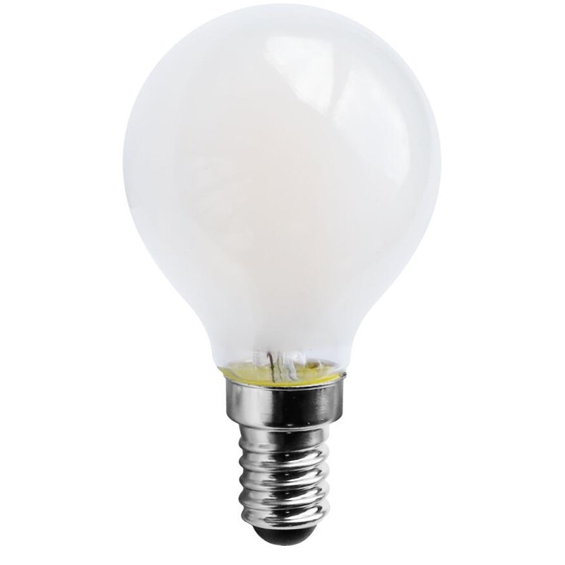BOMBILLA LED E14 OPAL ESFERICA 6.5W 3000K 790Lm 360º