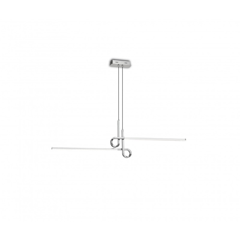 LAMPARA * CINTO* LED 24W - 3000K - CROMO LINEAL 2L