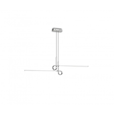 LAMPARA * CINTO* LED 24W - 3000K - CROMO LINEAL 2L