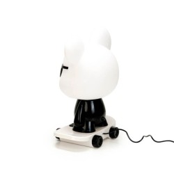Lámpara de Sobremesa 1 x E14 Cute Pet Mouse Blanco + Negro