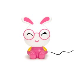 Lámpara de Sobremesa 1 x E14 Cute Pet Rabbit 1 Rosa