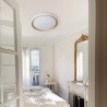 Plafón led 6-32-64w blanco+champan SIMOU