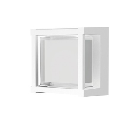 Plafón / aplique  exterior blanco led 15w CCT IP65