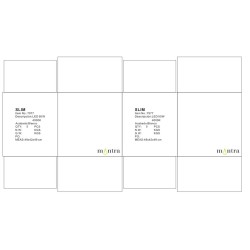 PLAFON LED 46CM 50W 4250Lm 4000K BLANCO SLIM