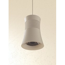 COLGANTE LED 12.5W 3000K 950Lm BLANCO PAGODA