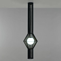 Lámpara colgante Morgana 20cm - negro